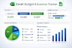 build excel budget spreadsheet, expense tracker, finance tracker,  google sheet