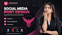 professional social media post design
