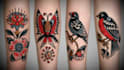 make traditional old school tattoo design