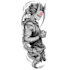 make anime tattoo design