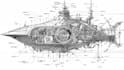 draw custom spaceship sci fi steampunk nft