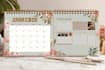 design custom calendar planner, wall calendar, desk calendar