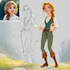 make a fabulous disney cartoon portrait