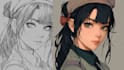 draw anime character art illustration commissions