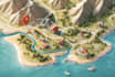 create real estate aerial maps custom retail location map