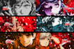 design eye catchy anime banners