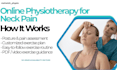 provide personalized physiotherapy exercises for neck pain
