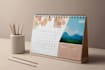 design professional desk calendar, wall calendar