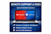 fix windows, outlook and printer issues remotely