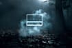 create a mysterious atmospheric logo with dark, ethereal aesthetics