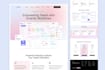 design professional UI for website, landing page and mobile app