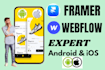 framer website, framer landing page framer dev webflow website webflow developer
