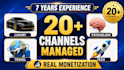 build monetization ready youtube automation channel with faceless videos