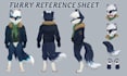 draw furry ref sheet, furry reference sheet, fursona, anthro ref sheet, oc