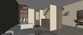 model your project in sketchup based on your floor plan