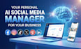 your dedicated ai social media manager for facebook, instagram, tiktok and more