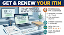 help you get and renew your itin