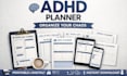 design custom adhd digital planner, hyperlinked planner for ipad and goodnotes