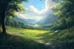 do fantasy landscape art