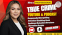 beta read and review your true crime scripts for youtube channel and podcasts