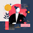 create abstract illustration for your business