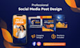 design professional social media posts in canva