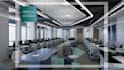design and render office, workplace, studio, and corporate interiors