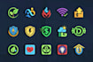 design business logo and favicon