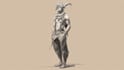sketch cartoon characters and comic art