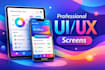 design modern flutter app UI responsive screens next level