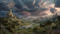 design stunning fantasy landscape