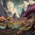 digitally paint fantasy landscape