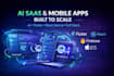 ai saas apps mobile ios app creation ai website flutter full stack developer web
