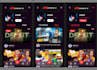 create a live streaming app, with subscriptions, virtual gifts and ads