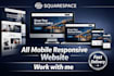 build squarespace website design redesign squarespace website development