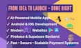 develop android ios ai mobile app ai website as fullstack developer stripe mpesa