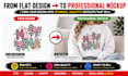 create pod product mockups for etsy, amazon and shopify