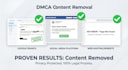 remove infringing, defaming, leaked, negative, copyright content under dmca