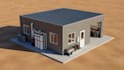 design 3d off grid architecture and extreme environment site plans