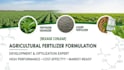 agriculture fertilizer formulation development and optimization