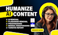 proofread, edit humanize ai content book plagiarism check, fact check manuscript