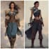 draw your dnd character with one or two outfits