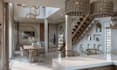 design one residential interior space with professional 3d visualization