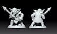 custom 3d dnd character model, tabletop rpg miniature stl for 3d printing