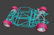 engineer and design production ready vehicle chassis in solidworks,cad 3d model