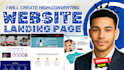 do carrd co, webflow, clickfunnel, systeme io wix website landing page expert