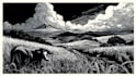 create a linocut illustration