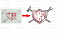 redesign your logo in High Resolution