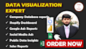 create google data studio dashboard from gsheet, ga, ga4, big query, sql, excel