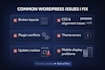 fix, solve wordpress webiste issues, fix wordpress errors, bugs, woocommerce fix